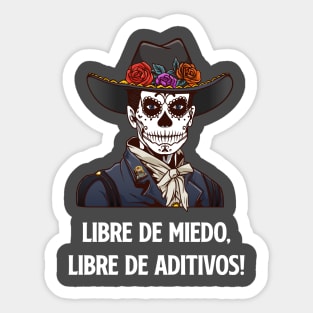 El Patron (White Lettering) Sticker